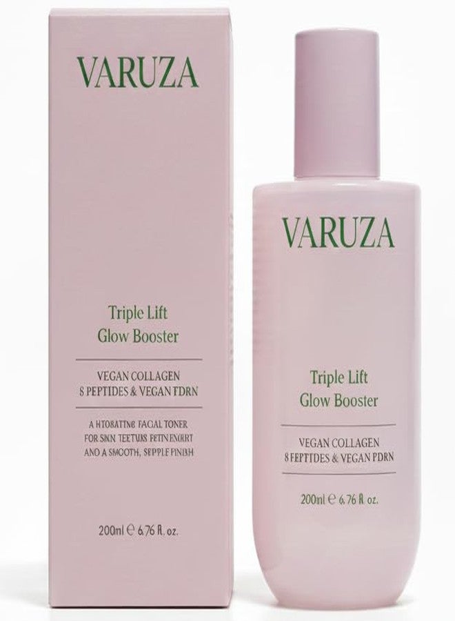varuza Triple Lift Glow Booster 200ml Vegan Collagen 8Peptides Vegan PDRN - Image 1